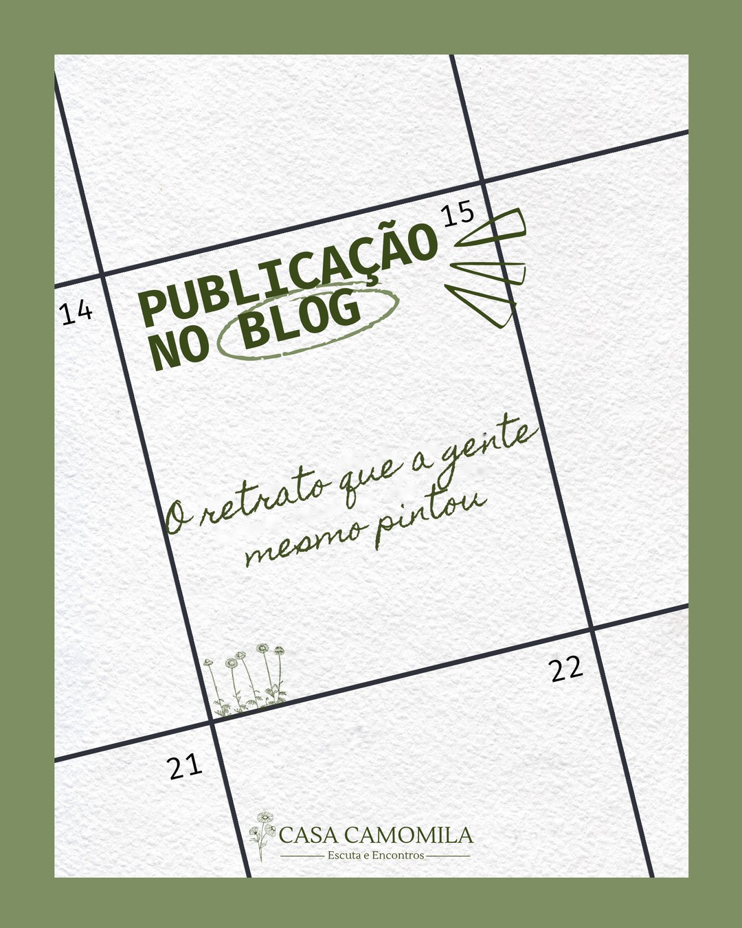 O retrato que a gente mesmo pintou, a traição e a decepção amorosa numa leitura winnicottiana. Publicação no blog da Casa Camomila
